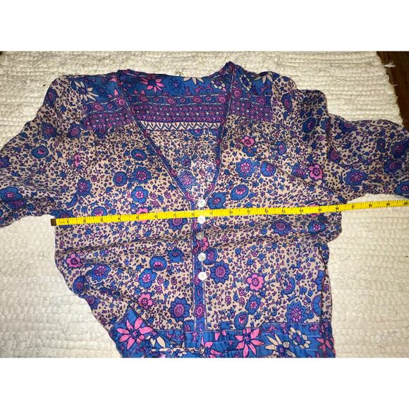 SPELL & THE GYPSY COLLECTIVE SPELL DESIGNS BOHO BLOSSOM MAXIDRESS XS WORN ONCE - Picture 11 of 16